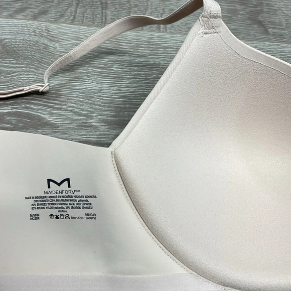 Maidenform T-Shirt Bra with Dreamwire Blush Pink DM2319 Size M - Picture 8 of 14